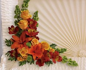 Island Sunset Casket Insert