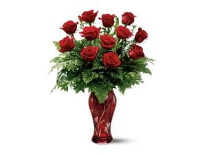 Stunning Rose Vase Arrangements